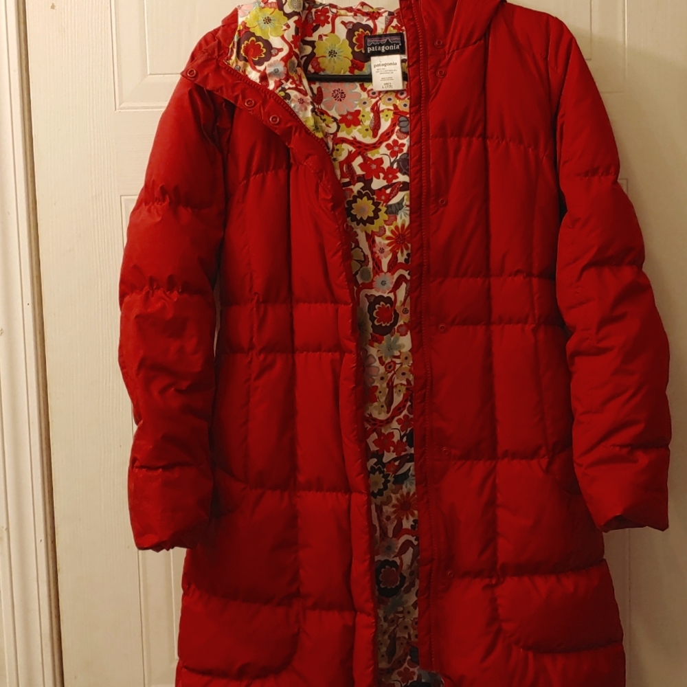 Patagonia girls long coat